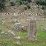 Click para ampliar. Restos menhires en Valencia del Ventoso